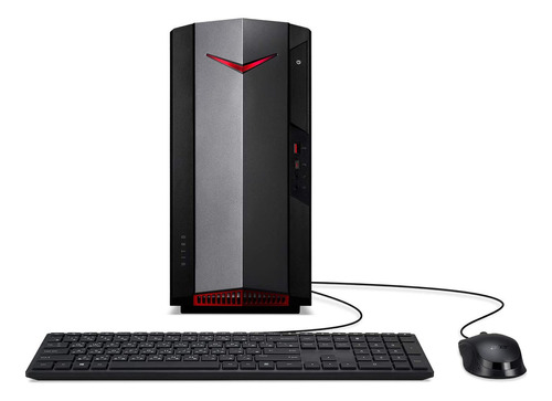 Acer Nitro 50 N50-620-ua91 Gaming Desktop | Procesador Intel Core I5-11400f De 6 Núcleos | Nvidia Geforce Gtx 1650 | 8gb Ddr4 | 512gb Nvme M.2 Ssd | Intel Wi-fi 6 Ax201 | Teclado Y Ratón