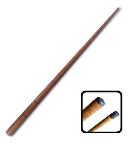 01 Taco Bilhar Sinuca Snooker 1,45 M Inteiriço