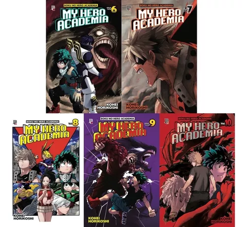 Boku No Hero Vol. 1 Ao 6 My Hero Academia Mangá Jbc