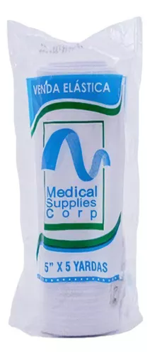 VENDA ELASTICA MEDICAL SUPPLIES 6 X 5 C/BLANCO