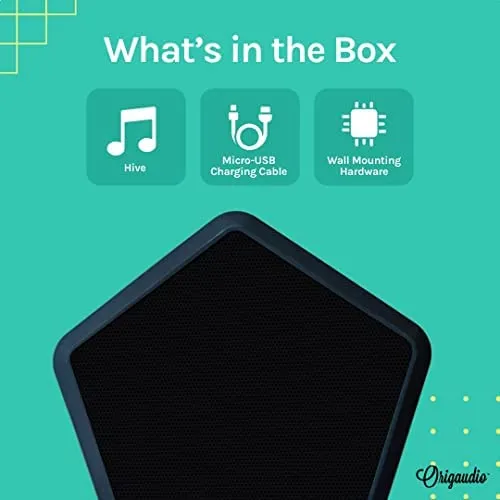 Altavoz Bluetooth Con Sonido Envolvente Portátil Hive Hasta