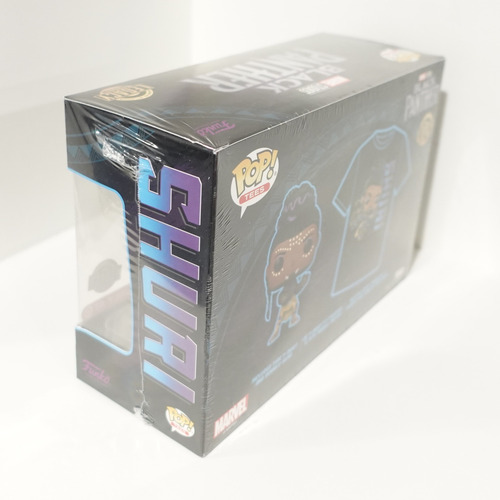 Funko Pop! Marvel Black Panther Tee Box - Shuri 876 Glows (Usado)