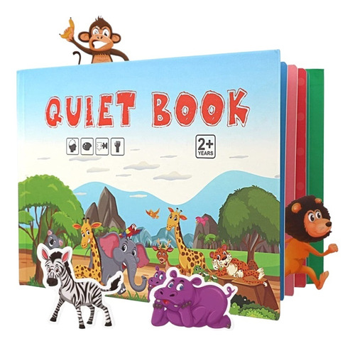 Libro Montessori Quiet Child Busy Juguete Educativo Para Ser