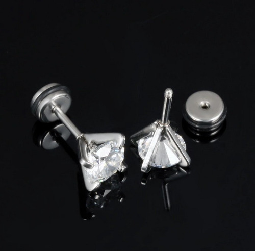 Imagen 3 de 5 de Aretes Acero Inox Hombre Drop