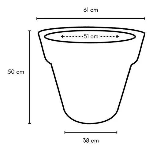 Segunda imagem para pesquisa de vasos grandes para plantas em area externa