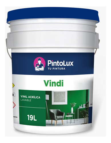 Pintura Pintolux Vindi Mate 19 Litros Acrílica