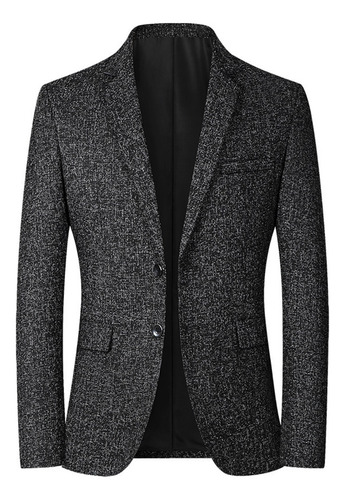 Blazer Slim Fit Para Hombre De Negocios Sénior