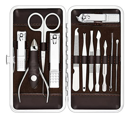 Kit De Manicura Y Pedicura  Con Estuche De Viaje De Lujo - 1