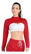Comprar Buzo Top Deportivo Silueta Semi Ajustada 20030909 Rojo