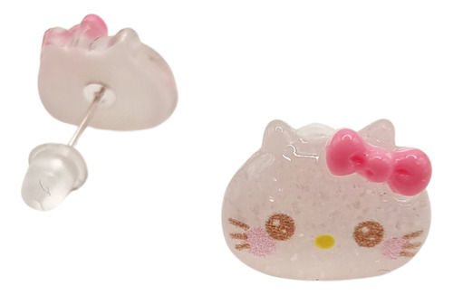 Aretes De Plata Hello Kitty Aretes Plata Kuromi Sanrio
