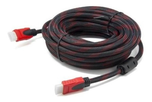 Cable Hdmi A Hdmi 10 Mts Mallado Full Hd 1080p Doble Filtro