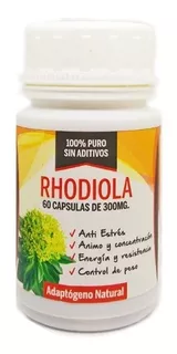 Rhodiola Rosea 300mg Capsulas