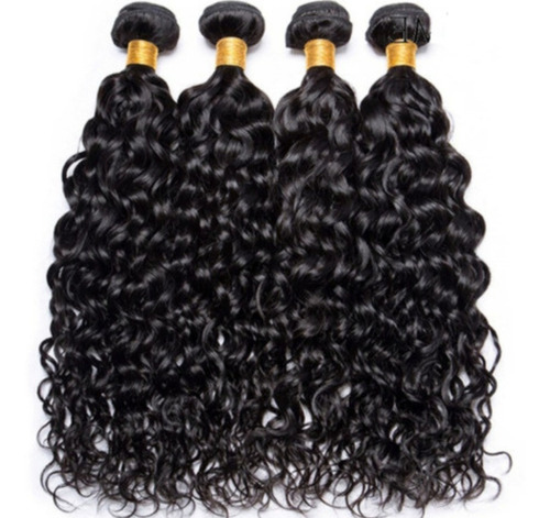 Cabelo Humano Cacheado Aplique Mega Hair Na Tela 60cm 150gr