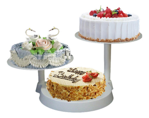 Nuevo Home Party Wedding 3 Nivel Cake Cake Display Cake Stan