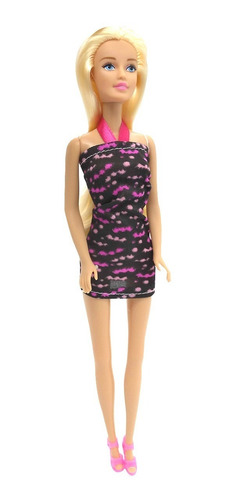 Muñeca Kiara Con Vestido Fashion Articulada 28cm Poppi Ctas