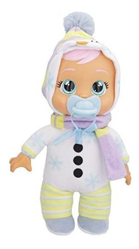 Cry Babies Tiny Cuddles Christmas Snowy- 9  Baby Dolls, Crie