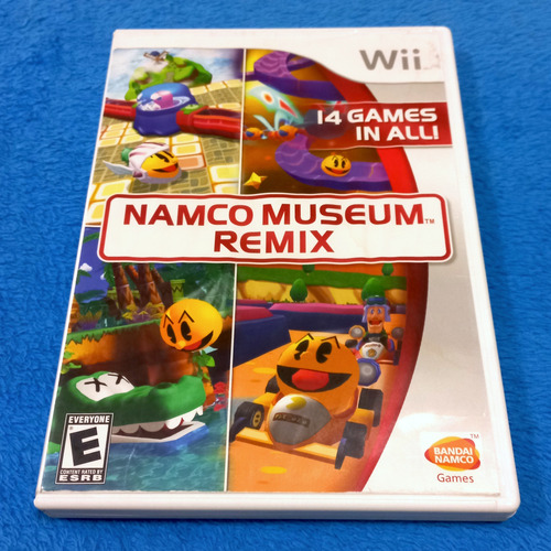 Namco Museum Remix -completo Con Manual Para Nintendo Wii (Usado)