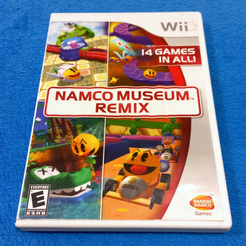 Namco Museum Remix -completo Con Manual Para Nintendo Wii