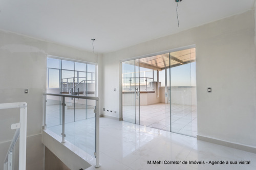 Imagem 13 de 30 de Cobertura Com 3 Dormitórios À Venda Com 330m² Por R$ 1.490.000,00 No Bairro São Pedro - São José Dos Pinhais / Pr - M2sj-esd