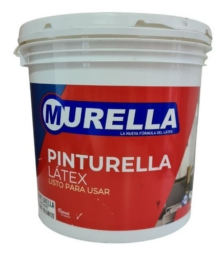 Latex Murella Pinturella X 4 Litros Blanco