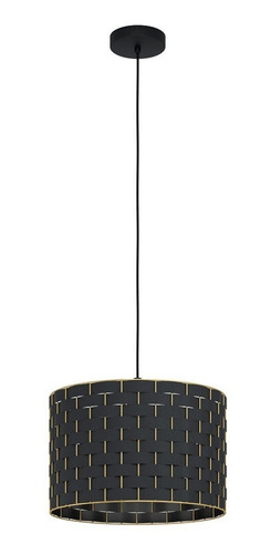 Lámpara Colgante E27 Marasales Negro 99524