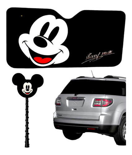 Parasol Mickey Mouse Disney Para Auto/camioneta