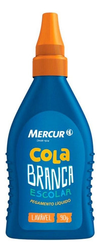 Cola Branca Mercur 90g Caixa Com 06 Unidades