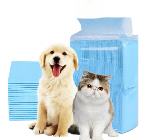 Imagen 4 de 6 de Pack 10 Pañales Sabanillas Perro 60 X 60 Cm