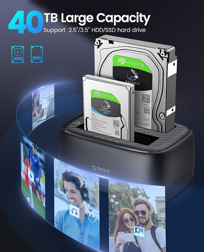 Orico Disco Duro Externo Duplicador Clonador Usb 3.2 ...