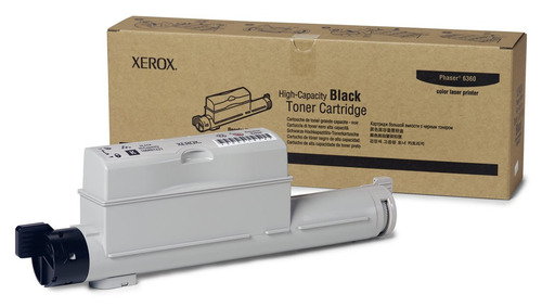 Tóner Laser Xerox 106r01221 Bk / Phaser Color 6360 Original
