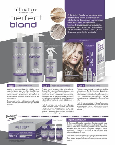 Perfect Blond - Ultra Tratamento All Nature