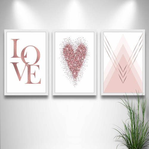 Quadros Decorativos 33x45 Com Vidro