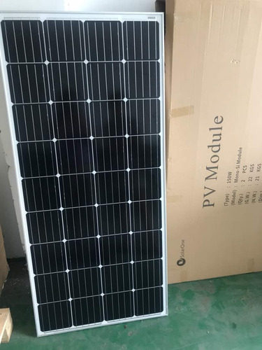 Panel Solar Monocristalino 12v 150w.  Nuevos . Oferta Junio!
