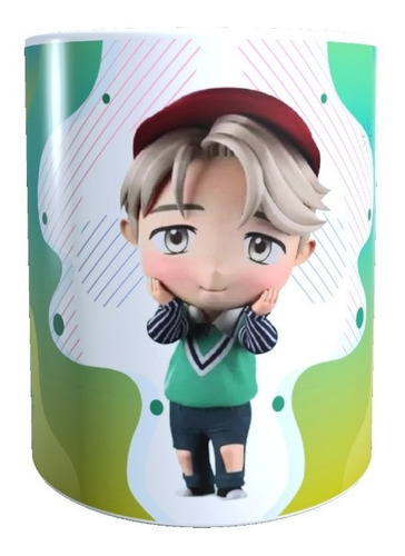 Taza - Tazón Diseño Bts, Jimin, 320 Cc