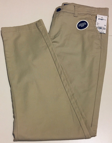 Oshkosh. Elegante Pantalon Stretch Para Nino. Original Usa