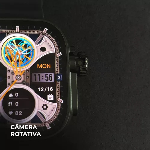 Smartwatch Ultra 3 Ai Chip 5g Câmera Wifi 16gb + 7 Pulseiras
