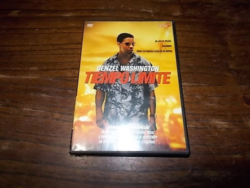 Dvd Original Tiempo Limite - Washington Mendes Cain Lathan