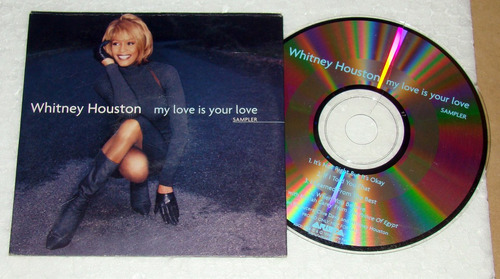 Whitney Houston My Love Is Your Love Cd Single Promo / Kktus