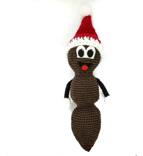 Señor Mojón Mr. Hankey South Park  Peluche Amigurumi Crochet