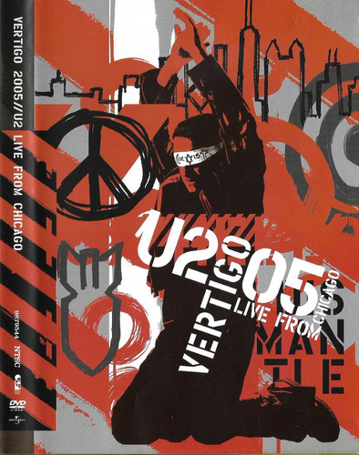 U2 Dvd Vertigo Live From Chicago Dvd Original Max_wal