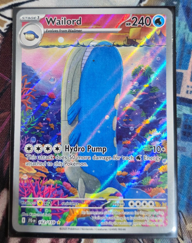 Pokémon Journey Together Wailord Full Art