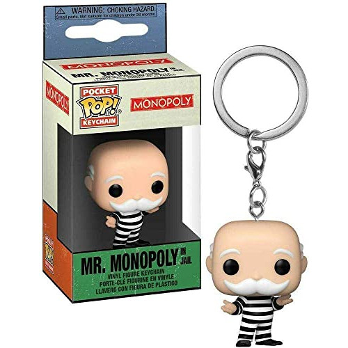 Funko Pop! Keychain: Monopoly - Sr. Monopoly En Pyld4