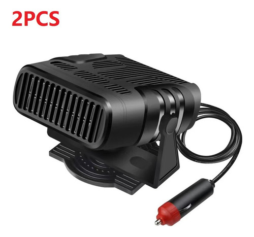 2pcs Mini Coche Aire Acondicionado Ventilador Portátil 12v