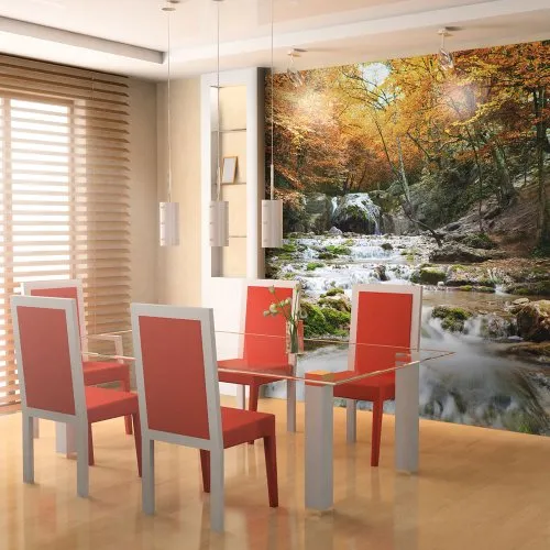 Artgeist Premium Mural De Pared Cascada 138 X 106 Pulgadas P