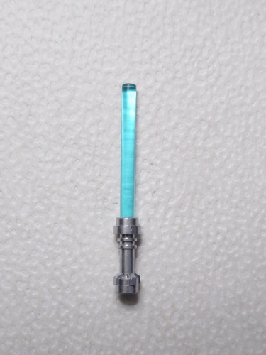 Lego Star Wars Repuesto Sable Azul Empuñadura Gris Metálico
