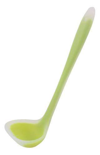 Cucharón De Sopa De Silicona 21 Cm, Resistente Al Calor
