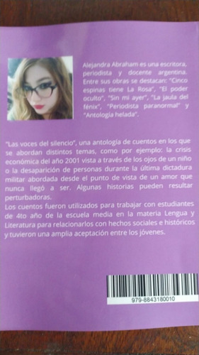 Imagen 3 de 4 de Cuentos: Las Voces Del Silencio De Alejandra Abraham