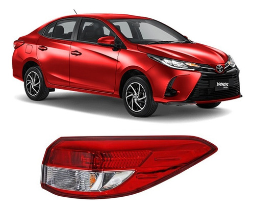 Calavera Yaris 2021 2022 4ptas Exterior S/arnes Sin Leds Der