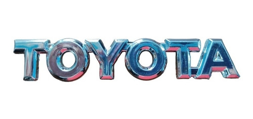 Emblema Insignia Toyota Yaris Compuerta 13cm X 2,3cm