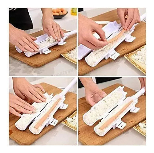 Kit 14 Esteras Preparo Comida Japonesa Sushi Bambu-